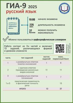 ОГЭ русский язык